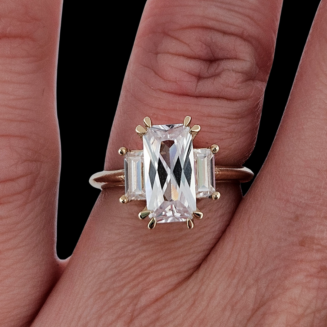 Sacred Church Ring - Solid Gold and Diamonds - Inchoo Bijoux