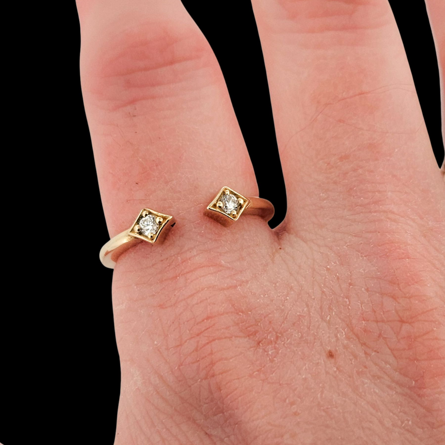 Open Ring Stars - Inchoo Bijoux