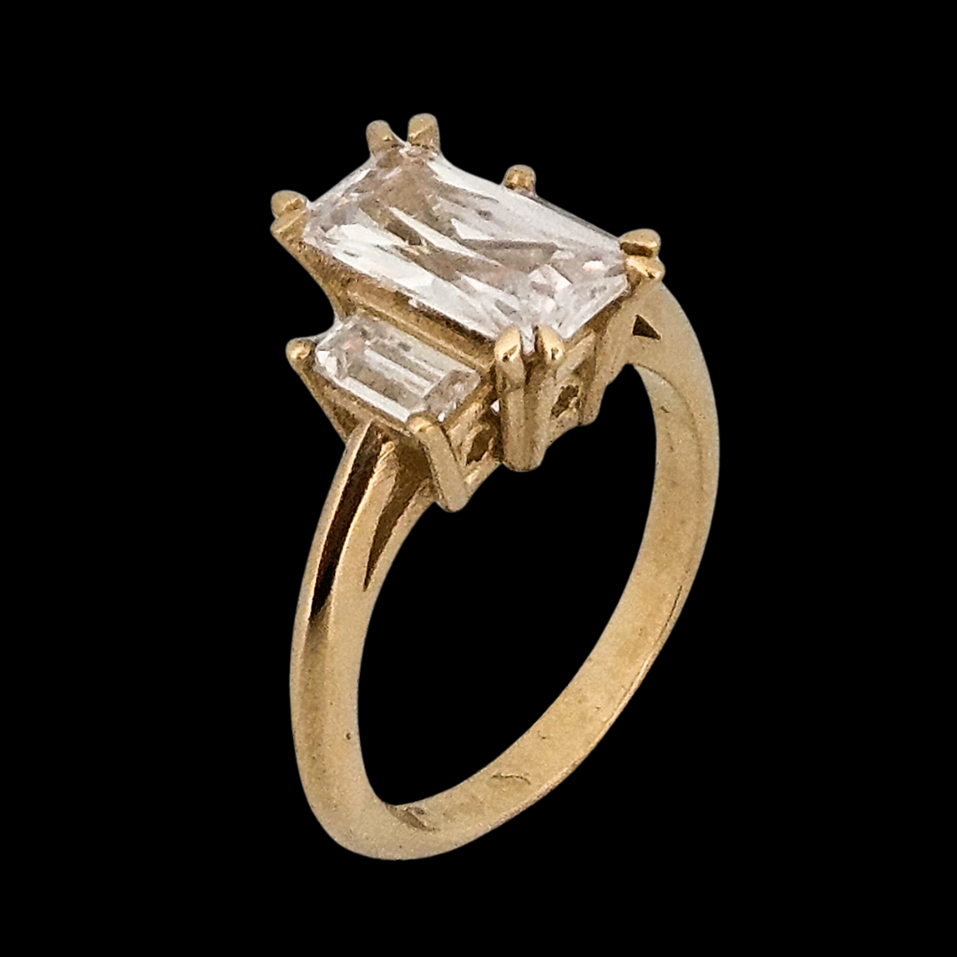 Sacred Church Ring - Solid Gold and Diamonds - Inchoo Bijoux