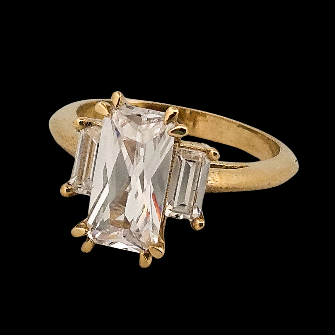 Sacred Church Ring - Solid Gold and Diamonds - Inchoo Bijoux