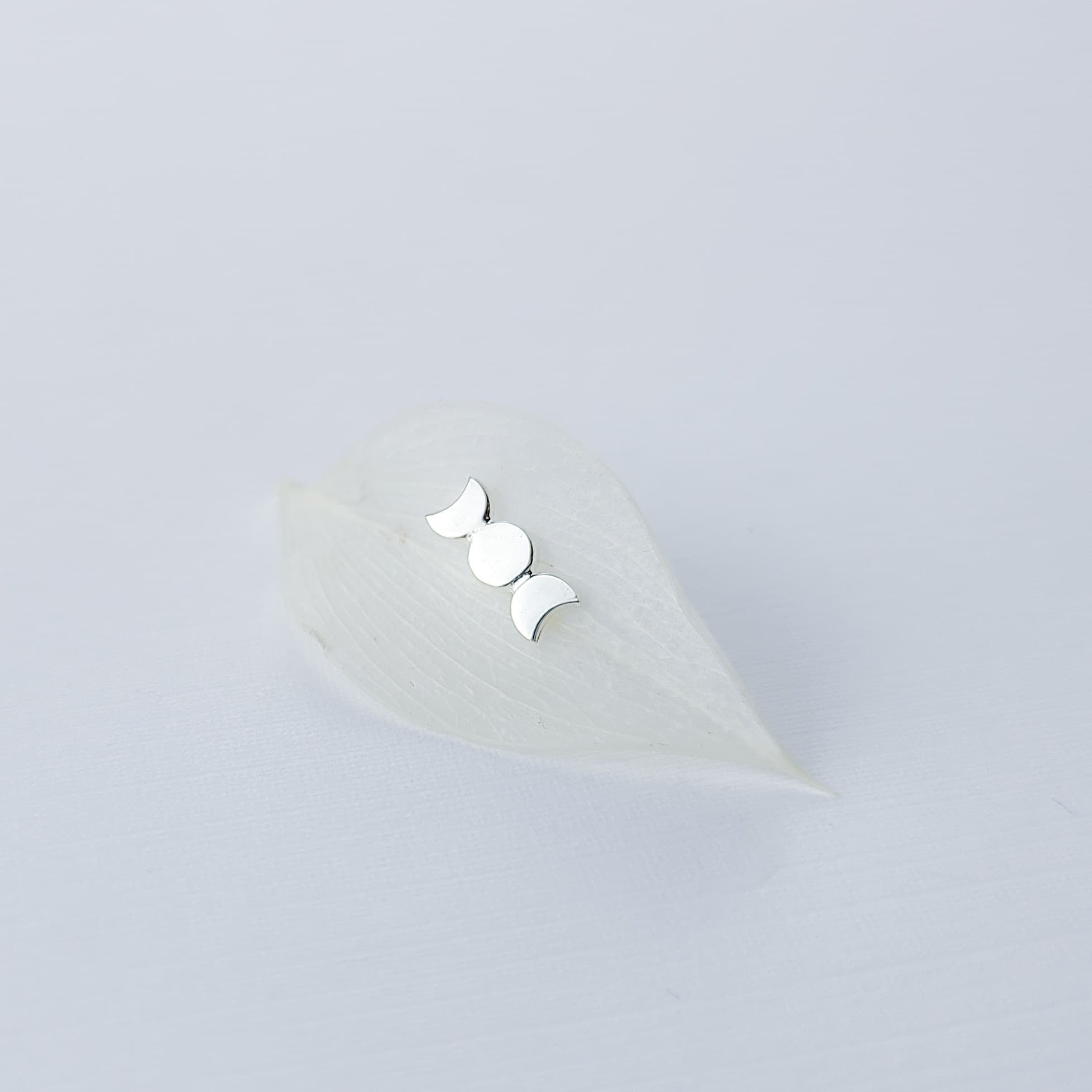 Silver Moon Phase Nose Stud-Nose Stud-Inchoo Bijoux-Inchoo Bijoux