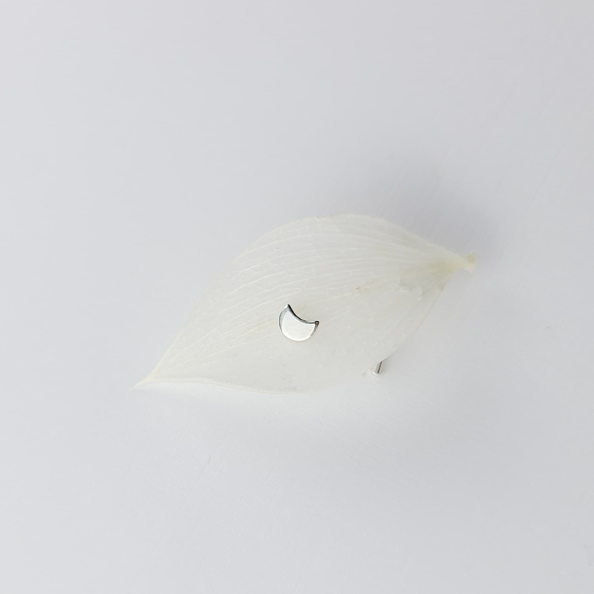 Tiny Silver Moon Nose Stud-Nose Stud-Inchoo Bijoux-Inchoo Bijoux