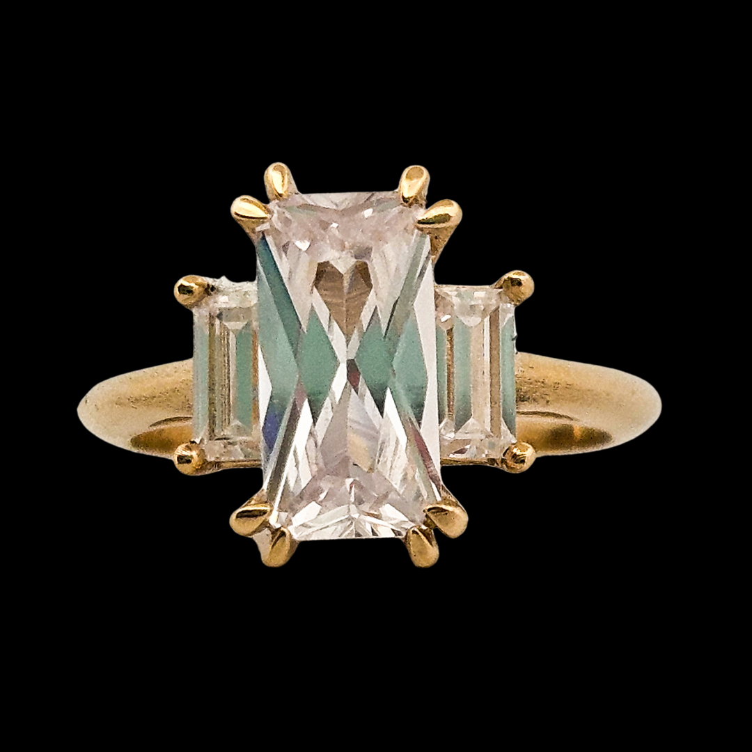 Sacred Church Ring - Solid Gold and Diamonds - Inchoo Bijoux