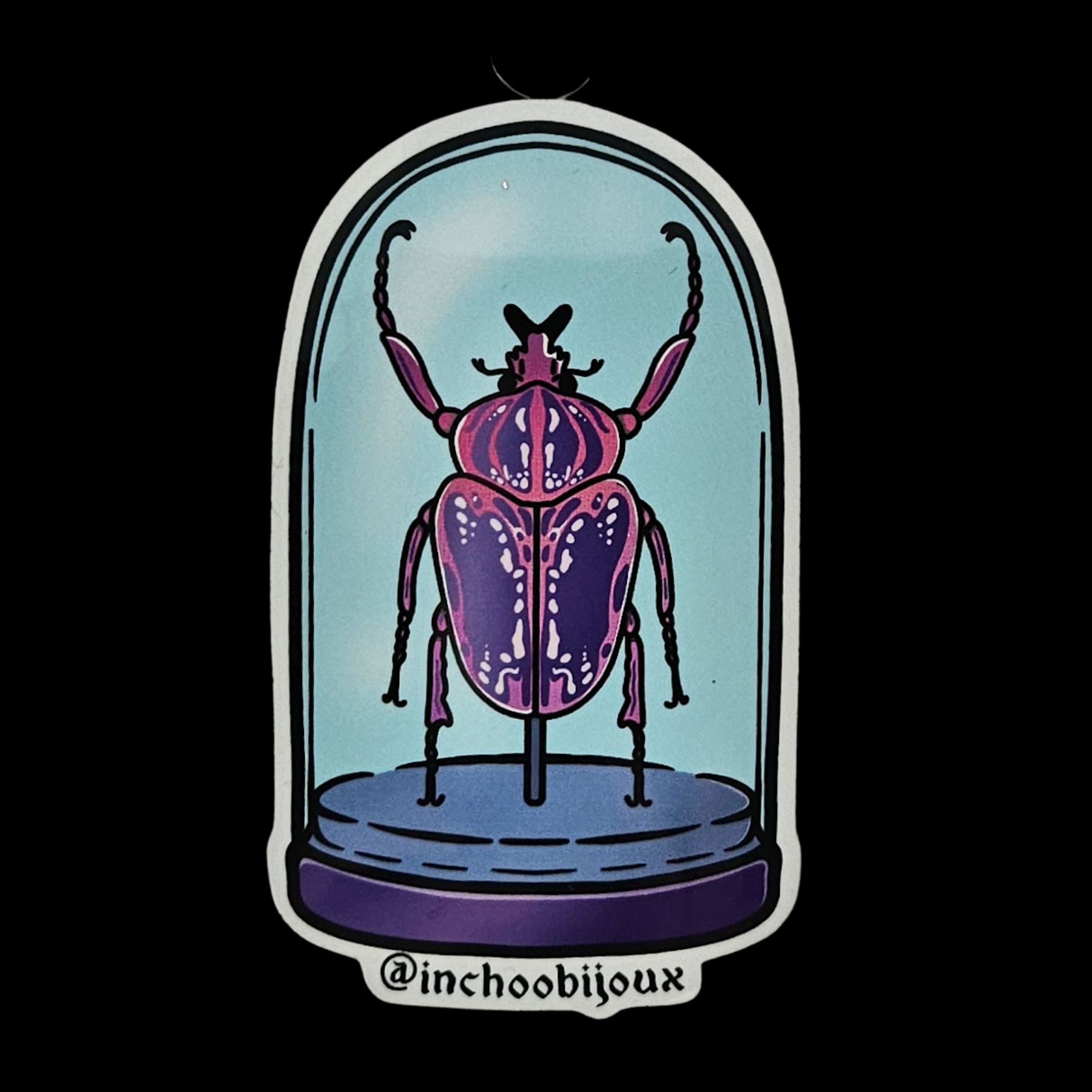 Glass Dome Goliath Sticker - Inchoo Bijoux
