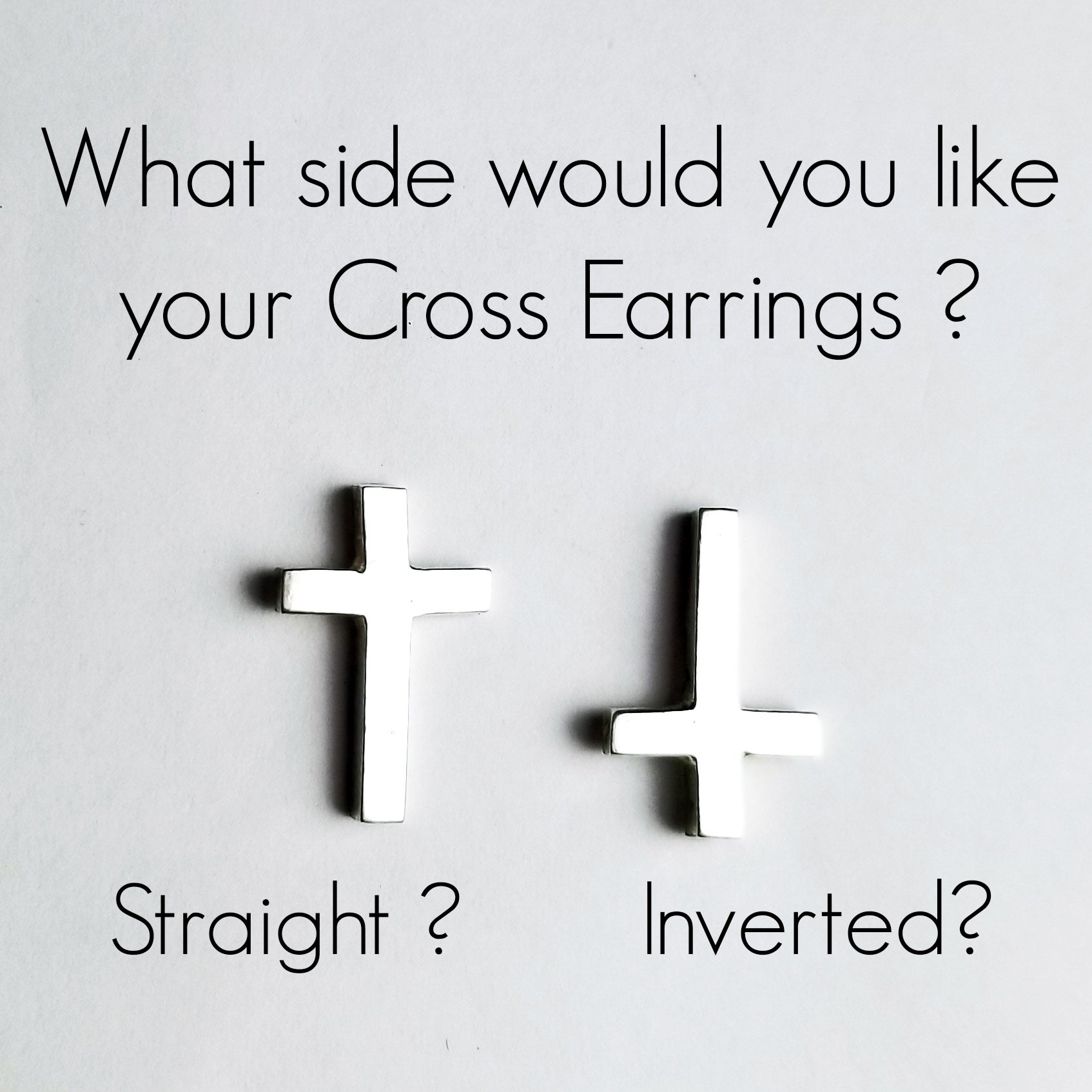 Minimal Cross Pendant - Inchoo Bijoux