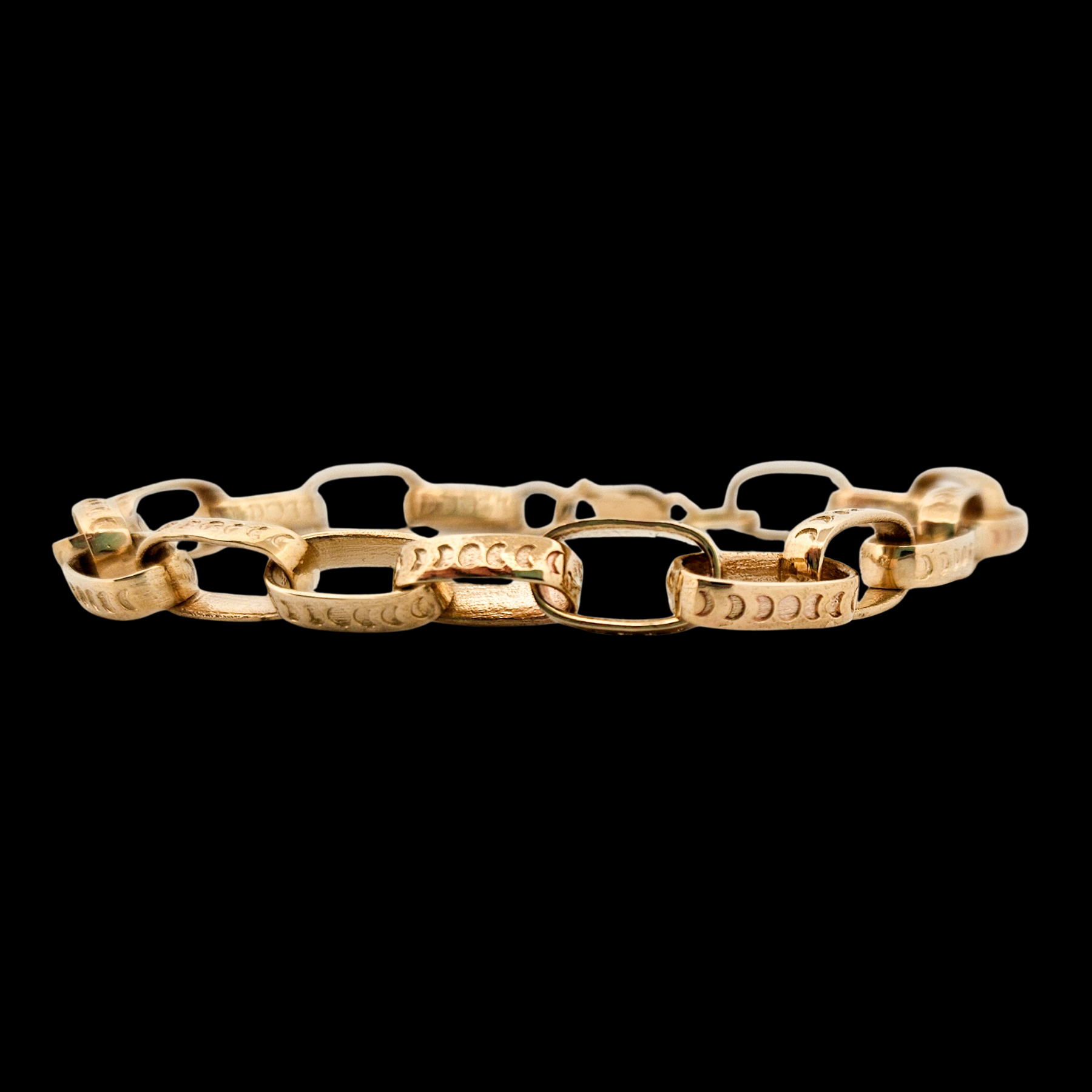 Moon Phase Delicate Light Gold Bracelet - Gold Options - Inchoo Bijoux