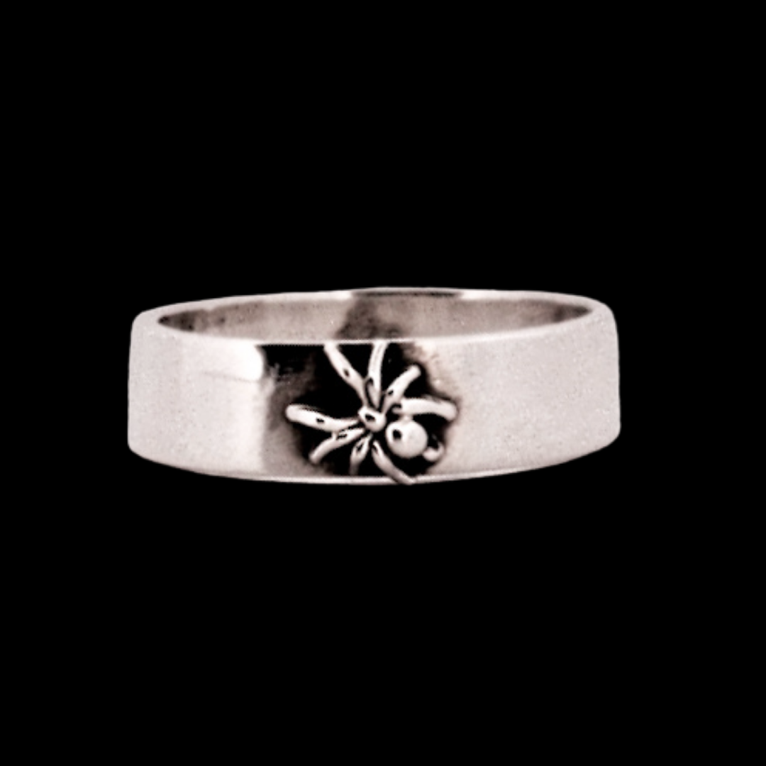 Silver Spider Ring Band - Inchoo Bijoux