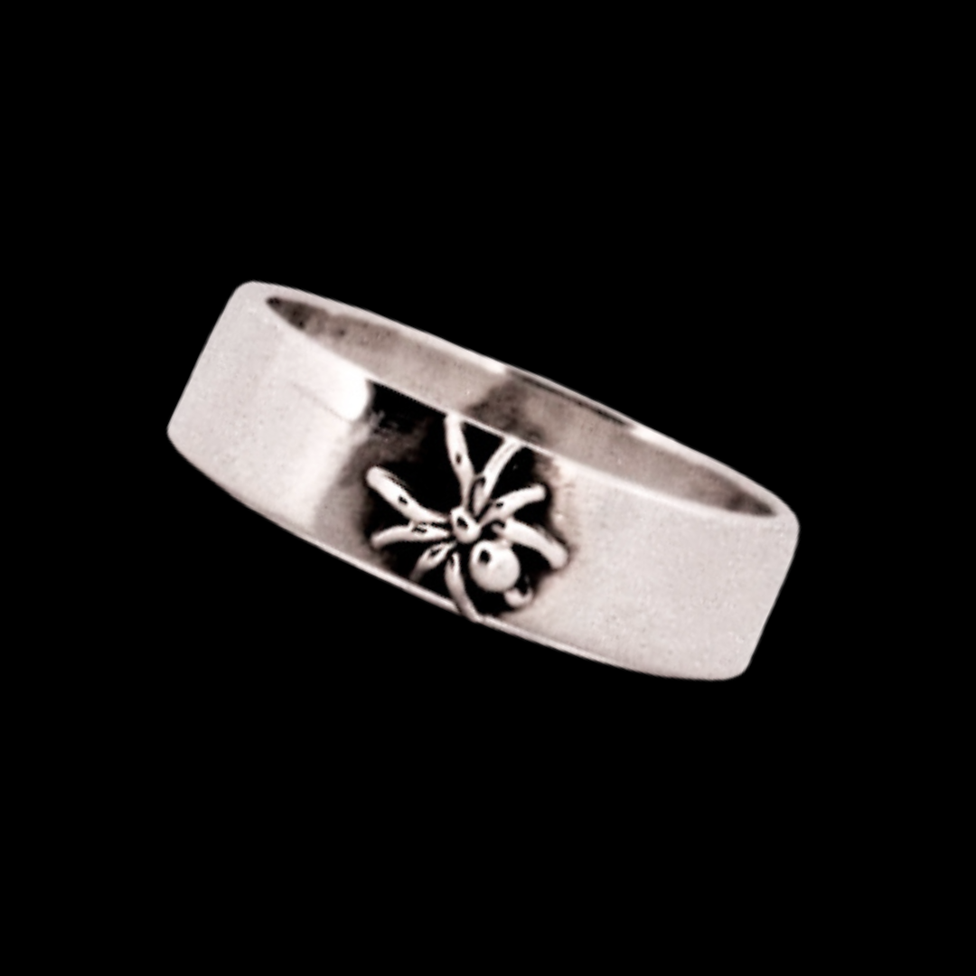 Silver Spider Ring Band - Inchoo Bijoux