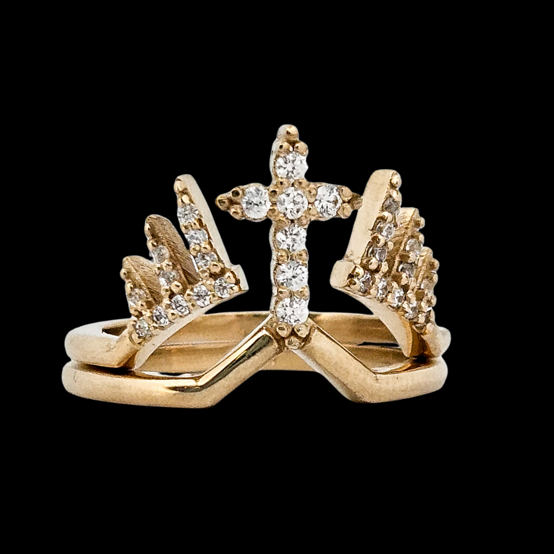 Mont-Royal Ring - Gold and Diamonds Engagement Ring - Inchoo Bijoux