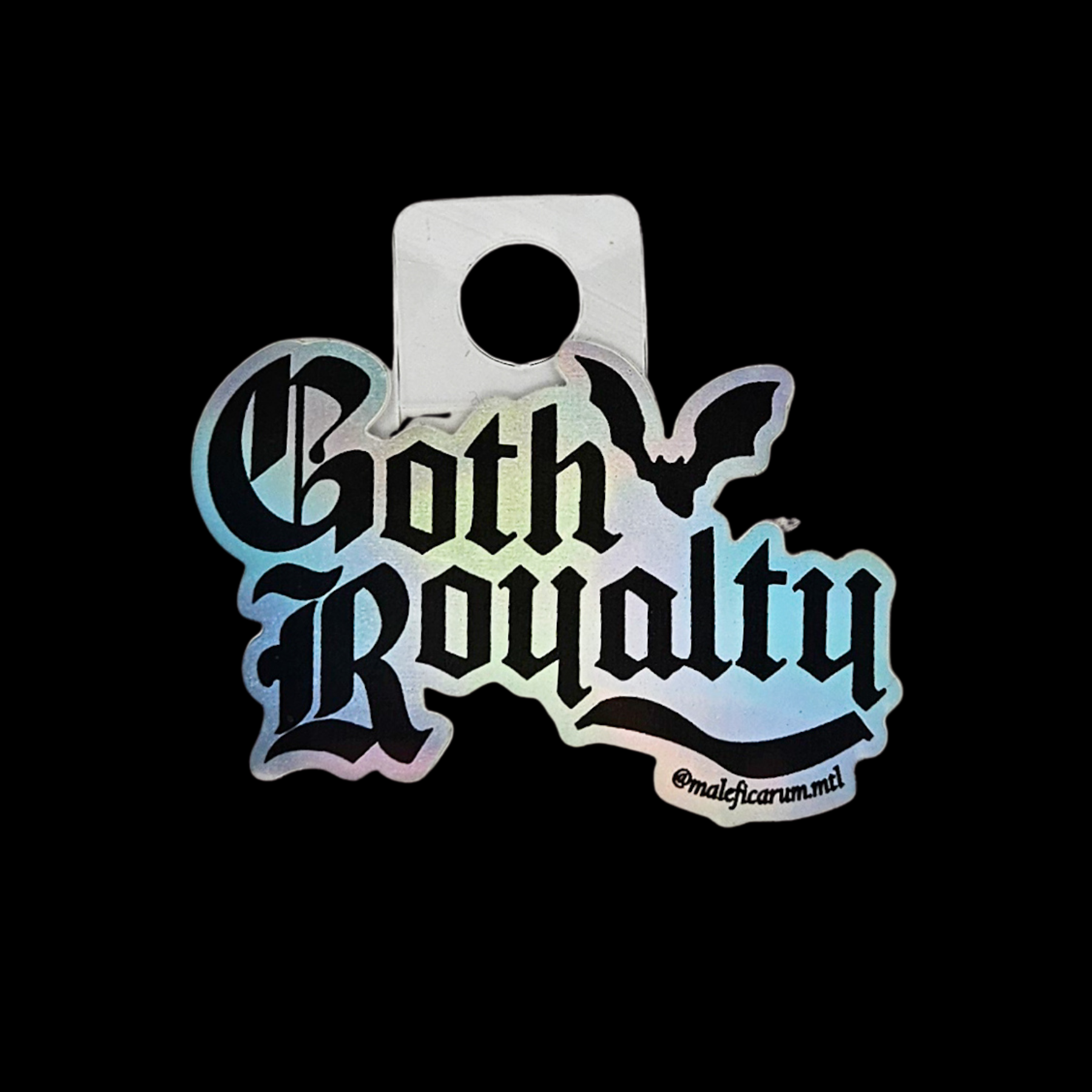 Goth Royalty Holo Sticker - Inchoo Bijoux