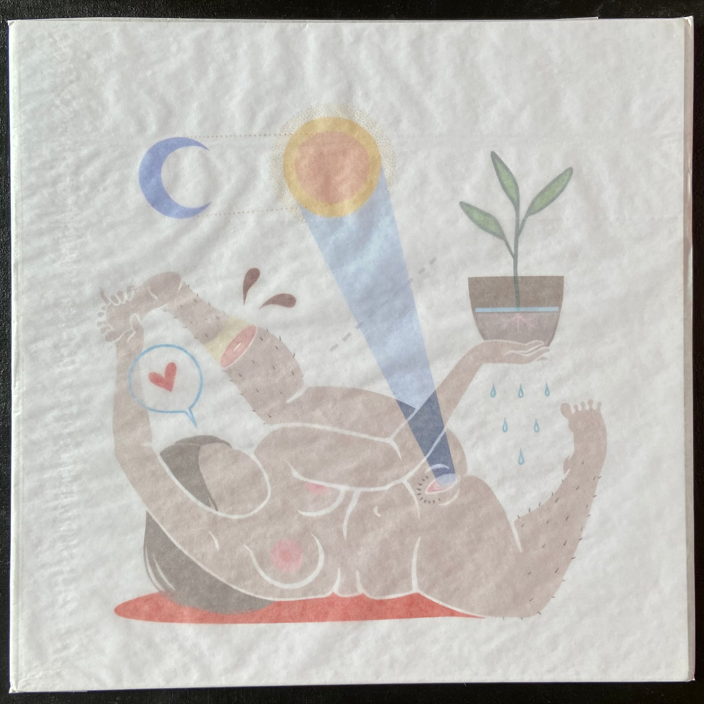Print Varies 8 1/2x8 1/2'' - Imprime