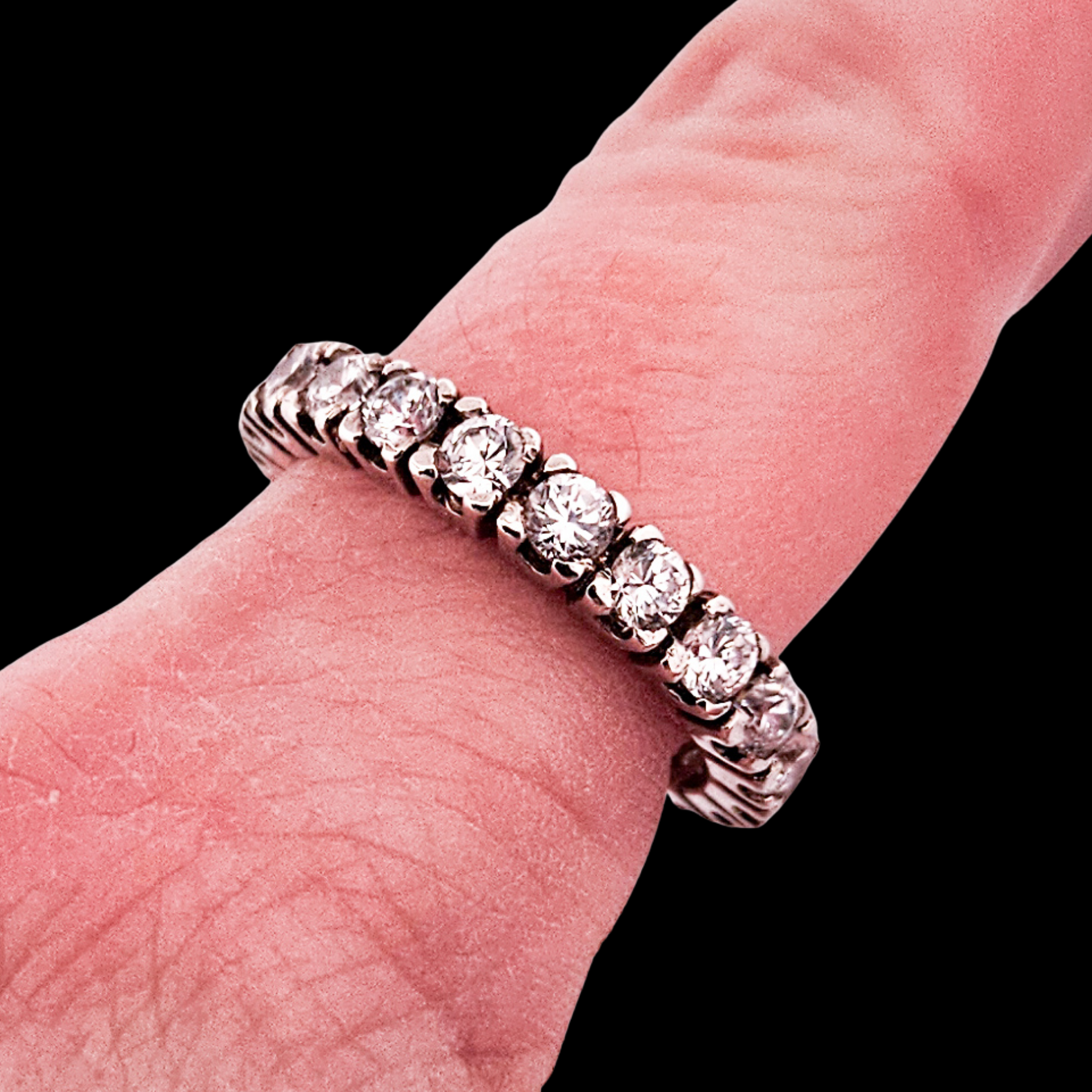 Eternity Wedding Ring 3mm - Inchoo Bijoux