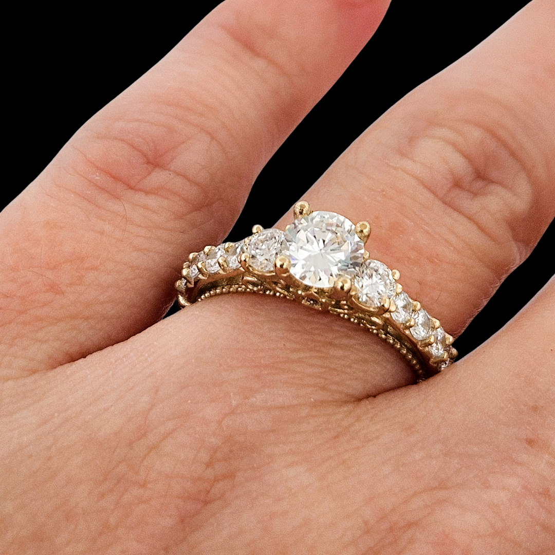 Fit for a Demoness Ring - Gold and Diamonds - Inchoo Bijoux