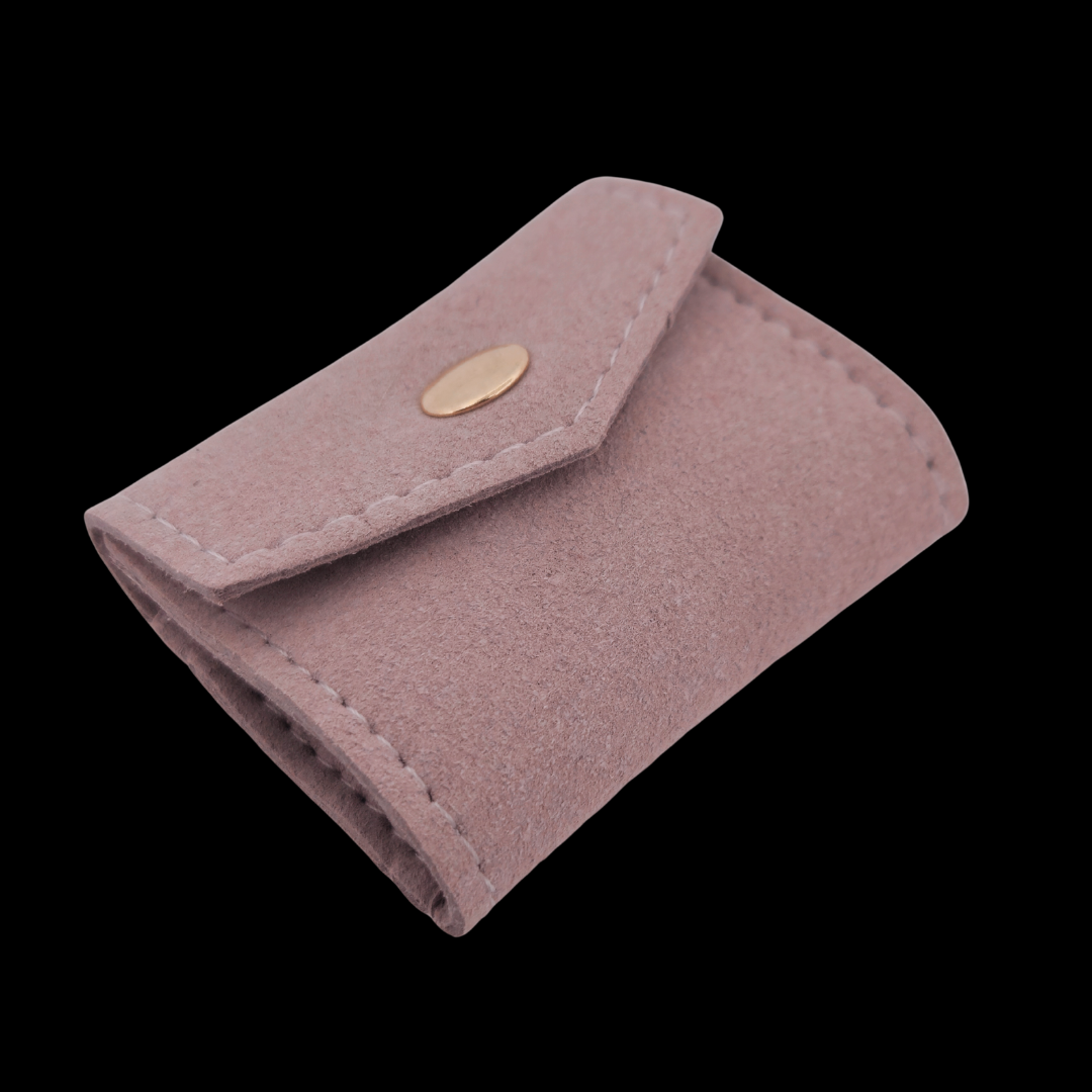 Small Micro Fiber Soft Jewelry Travel Case - Inchoo Bijoux