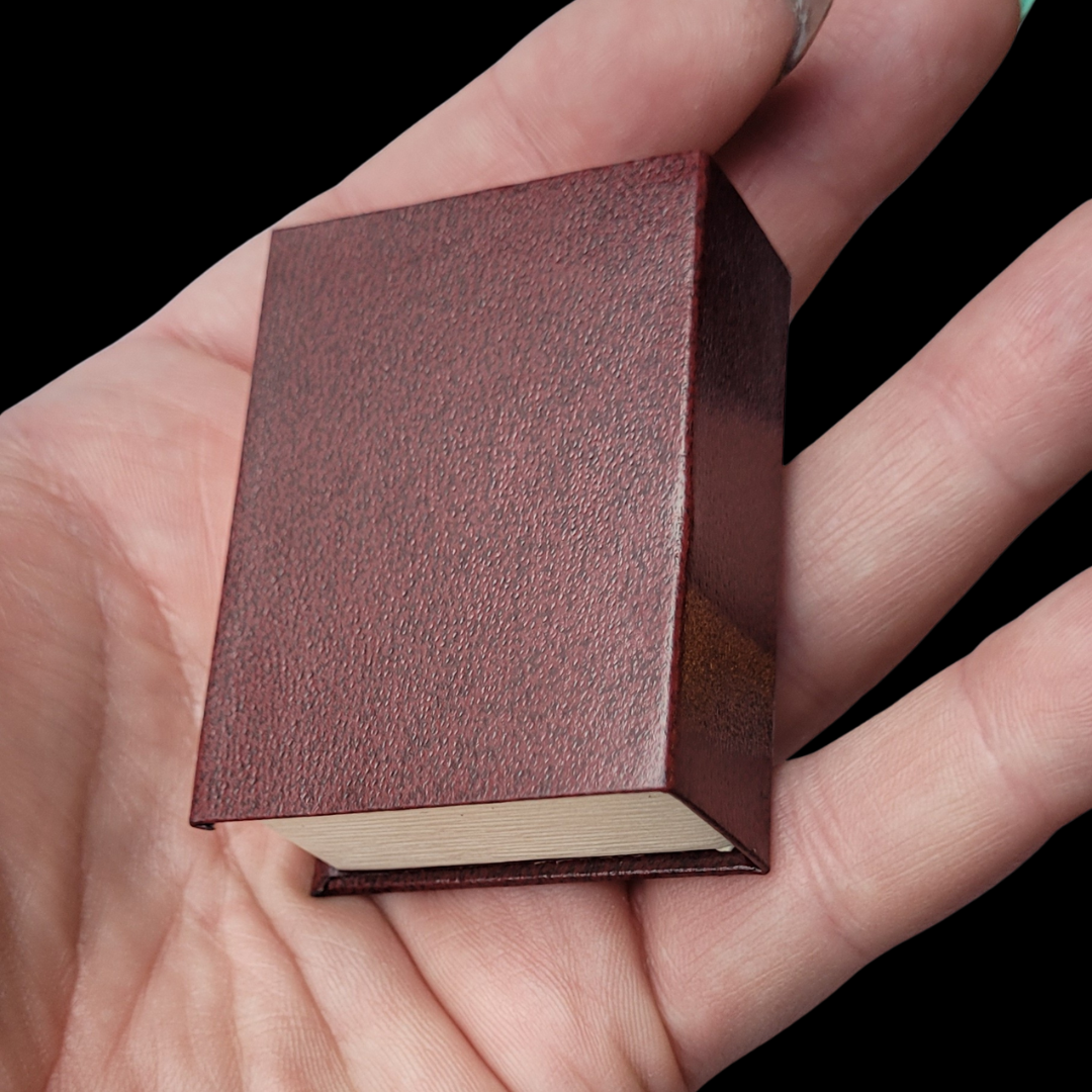 Red Book Ring Box - Inchoo Bijoux