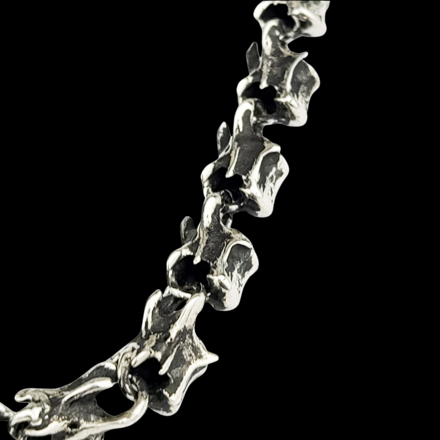 Thin Vertebrae Chain, Spine Necklace, - Inchoo Bijoux