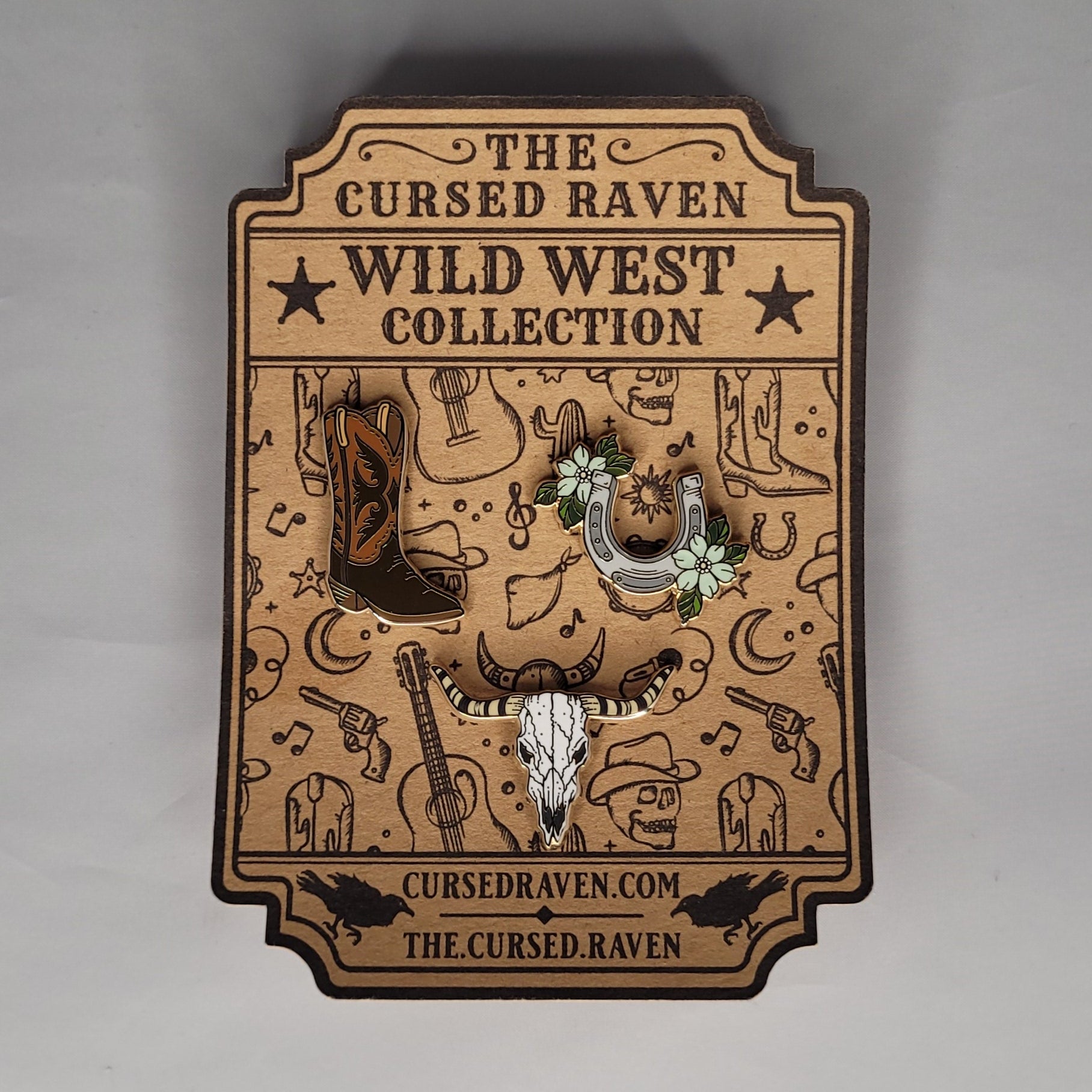 Pin - Ensemble 3 Pins Wild West