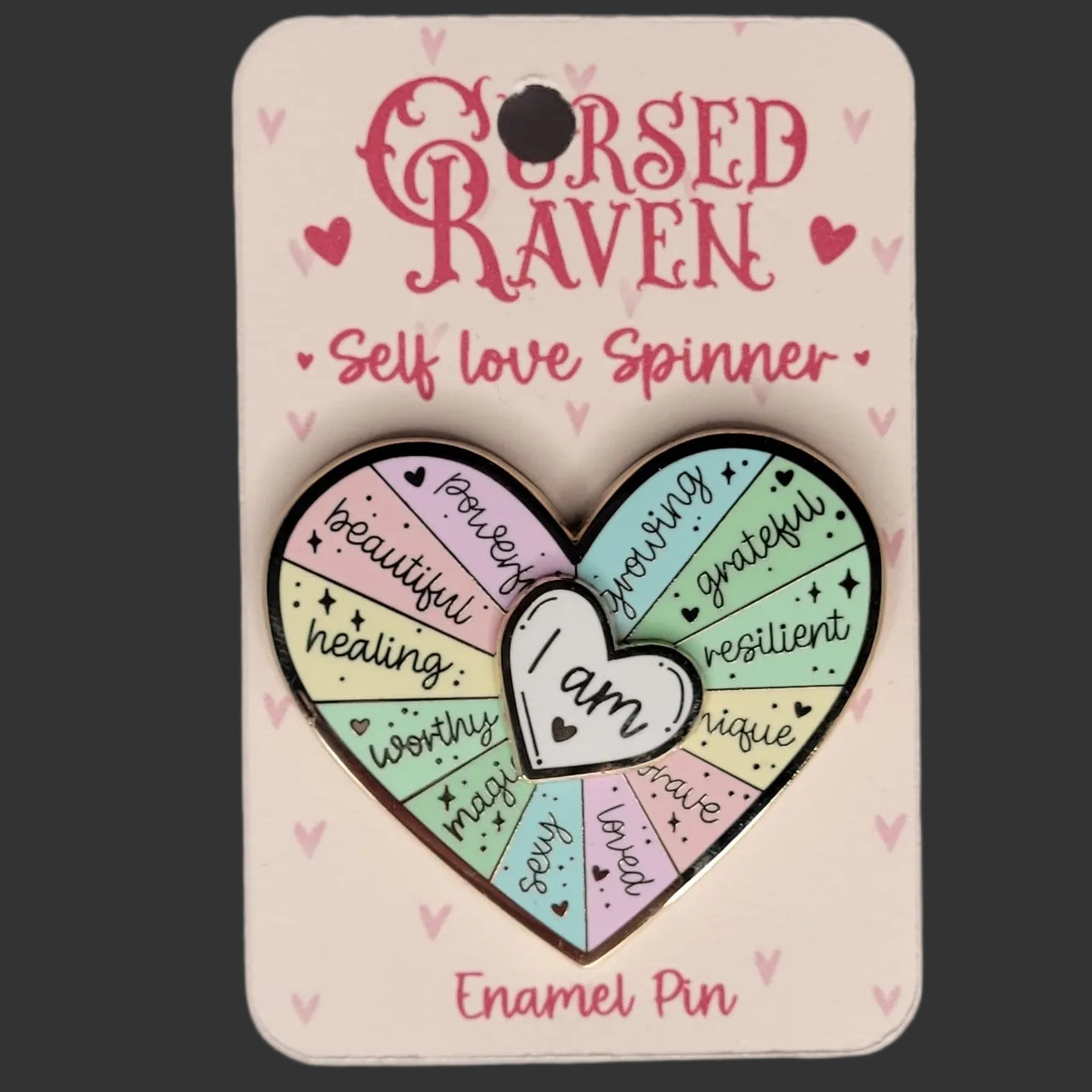 Pin - Self Love Spinner