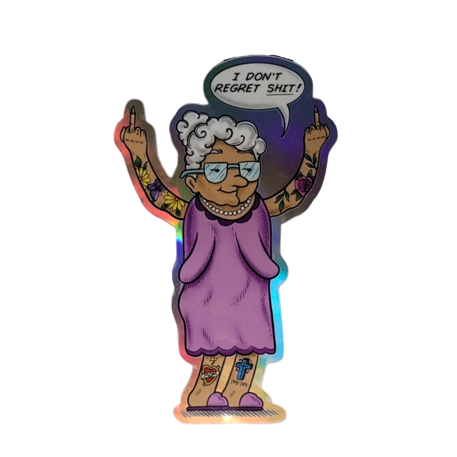 Sticker - I dont Regret Shit