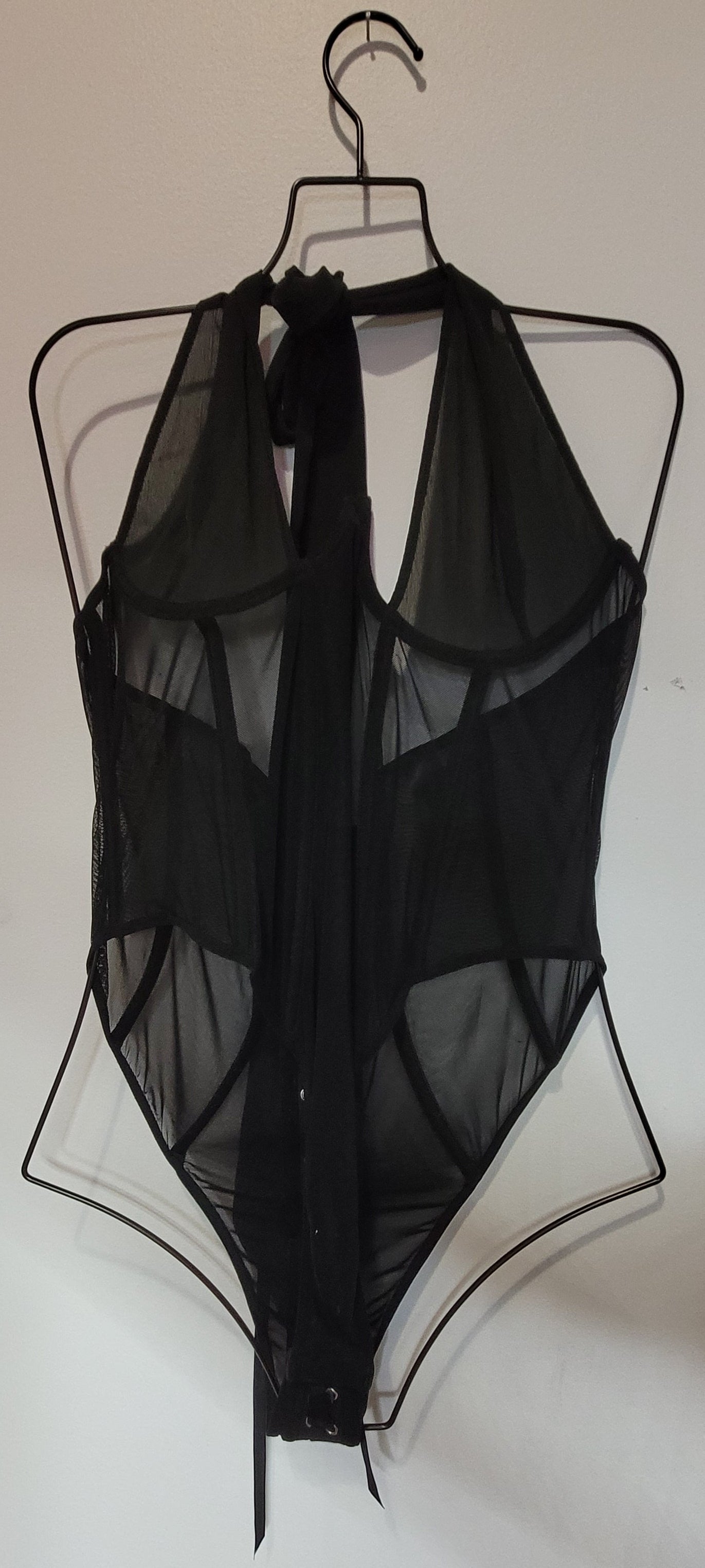 Bodysuit - Mesh Corset XL