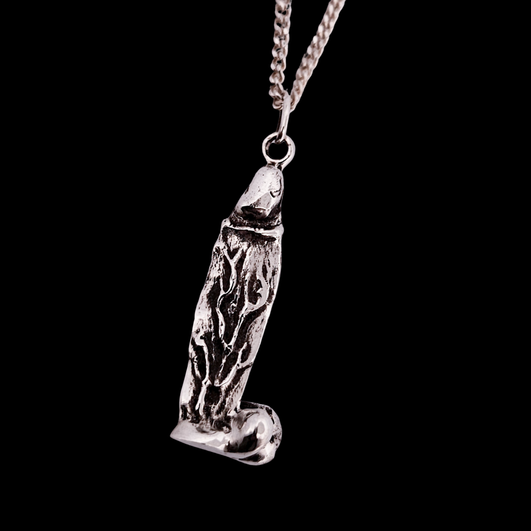 Praying for Dick Sterling Silver Double Sided Pendant - Inchoo Bijoux