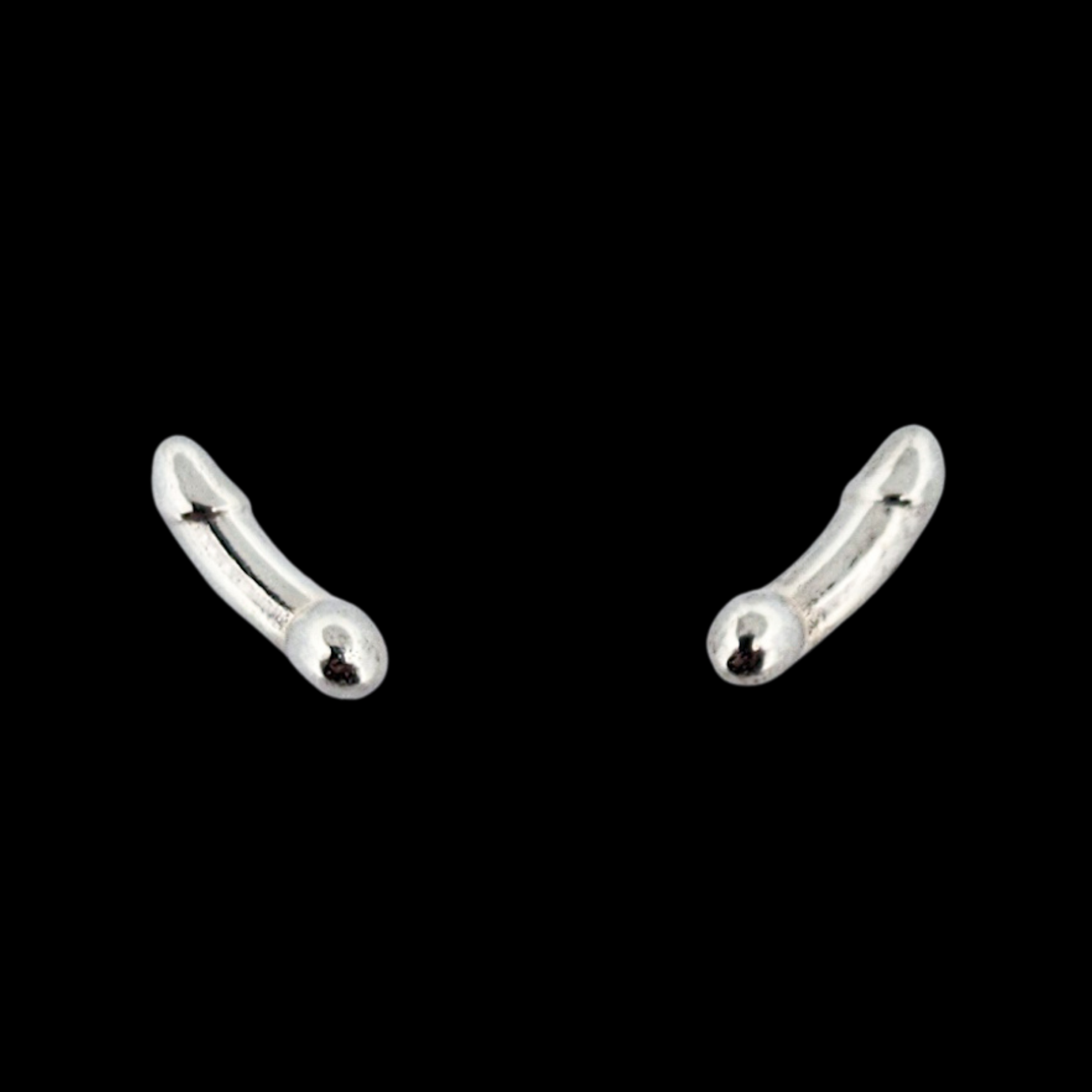 Small Phallus Dick Stud Earrings - Inchoo Bijoux