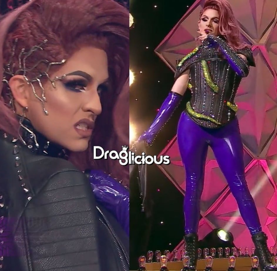 The Snake Charmer Head Piece - Adriana - Canada's Drag Race -