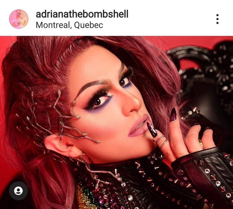 The Snake Charmer Head Piece - Adriana - Canada's Drag Race -