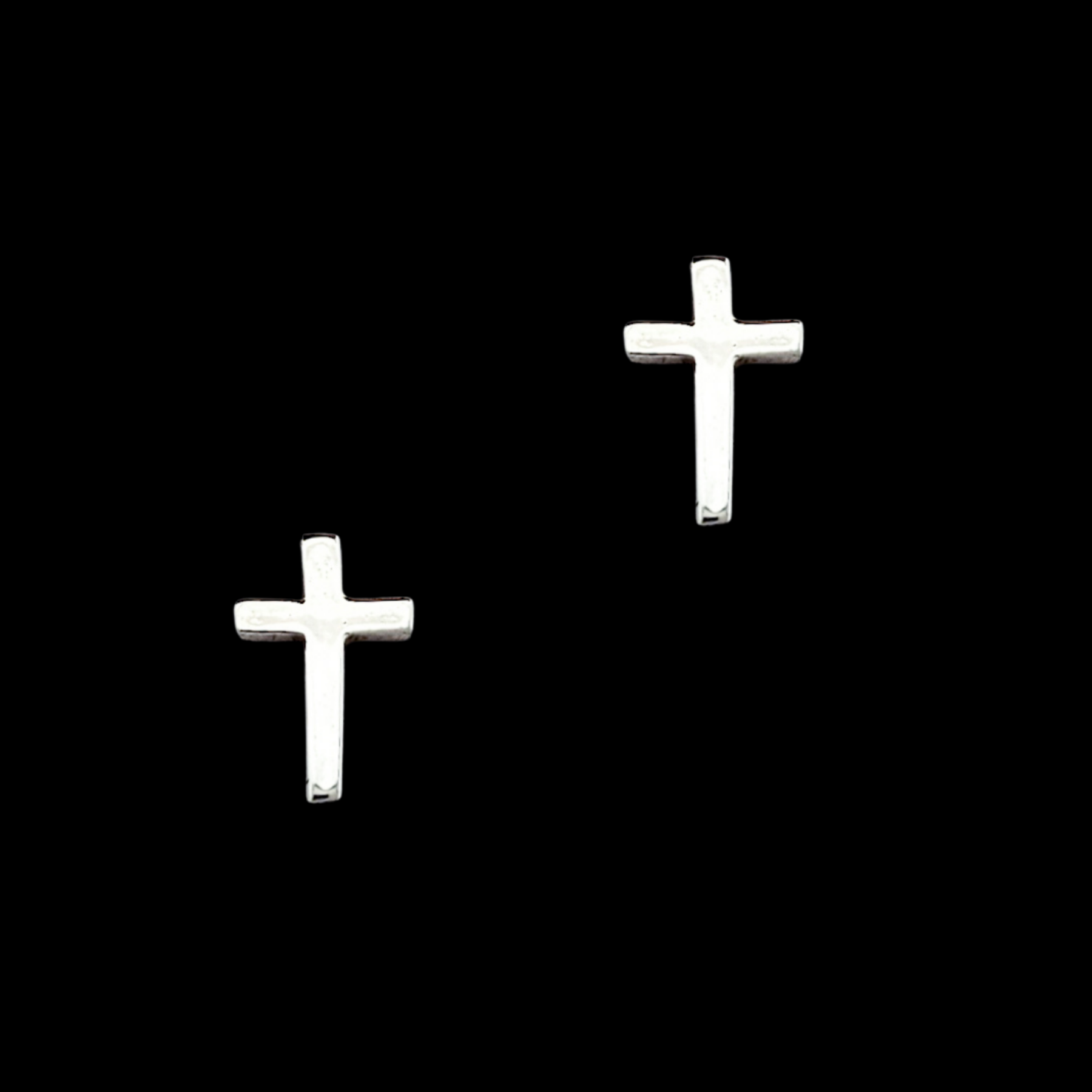 Simple Small Cross Earrings - Inchoo Bijoux