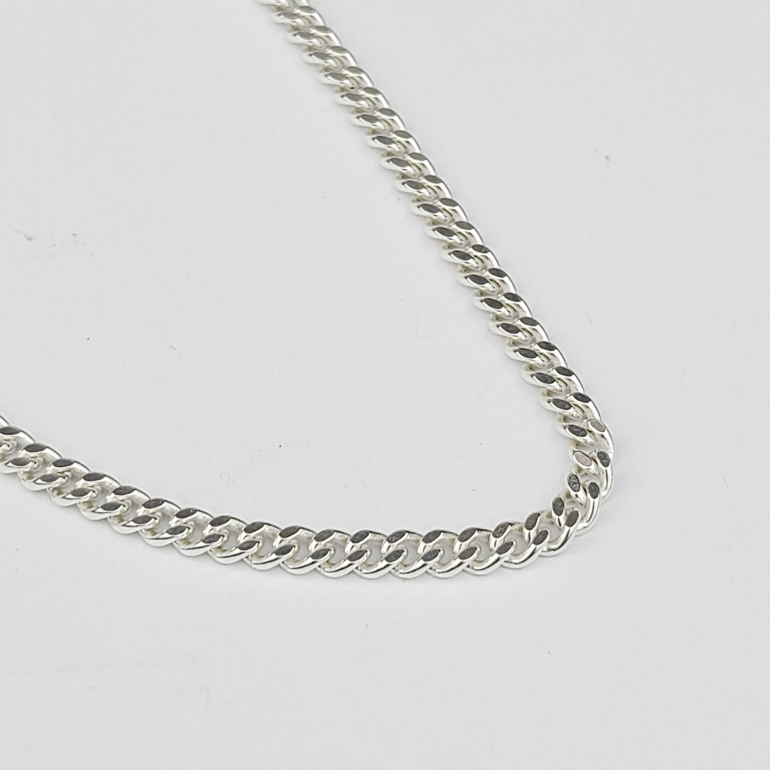 Bulky Thin 2.8mm Sterling Silver Chain Necklace