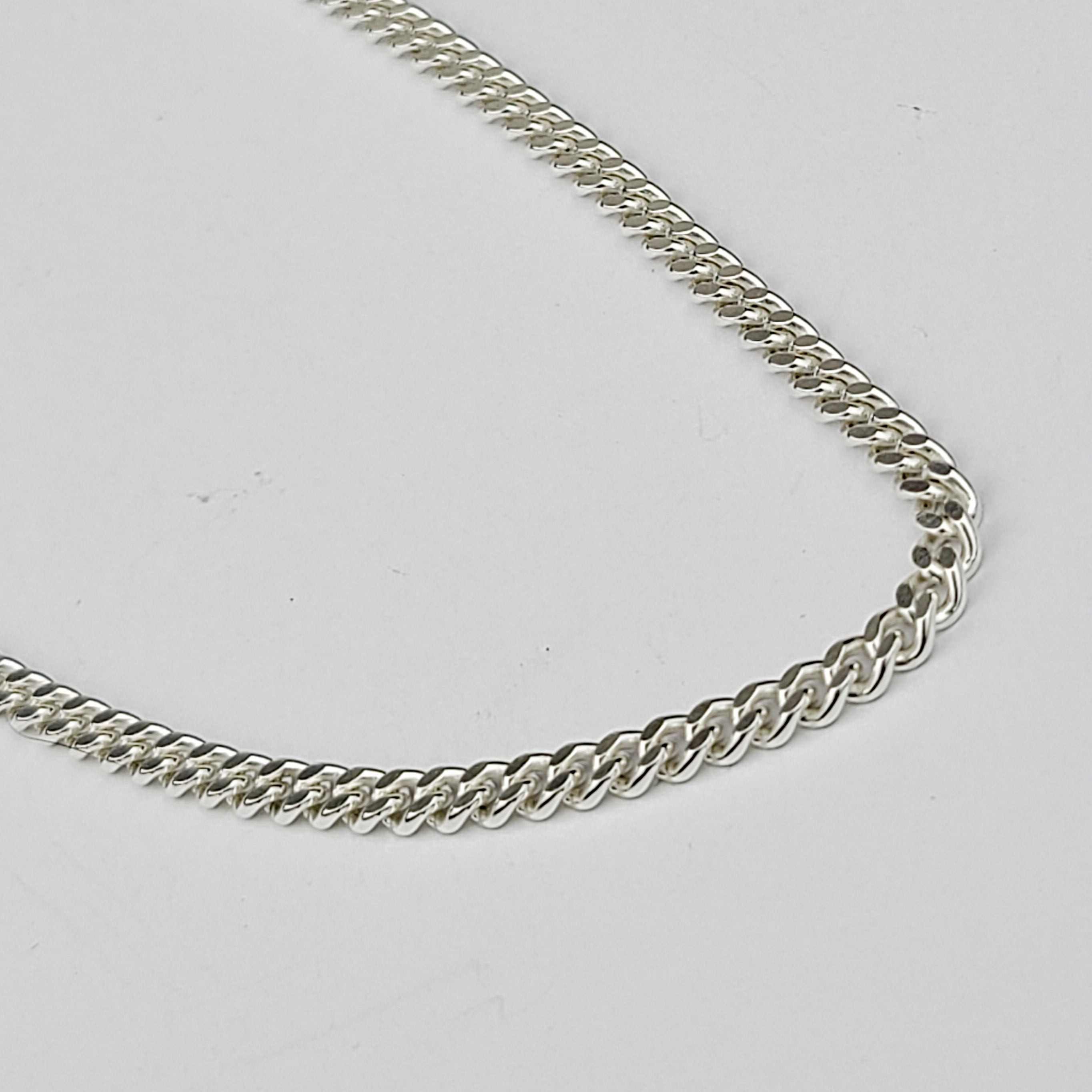 Bulky Thin 2.8mm Sterling Silver Chain Necklace