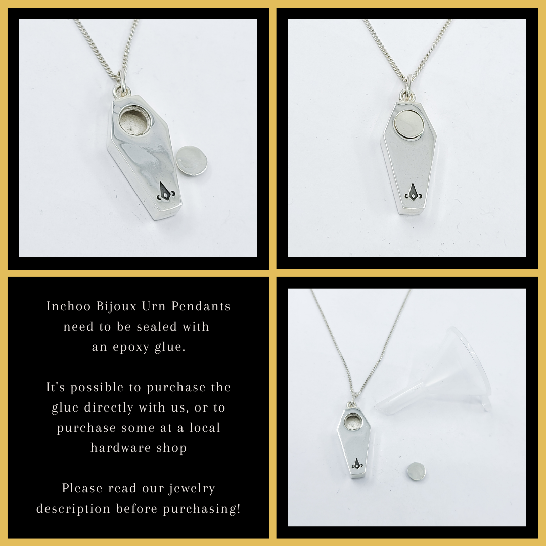 Sacred Heart Urn Pendant