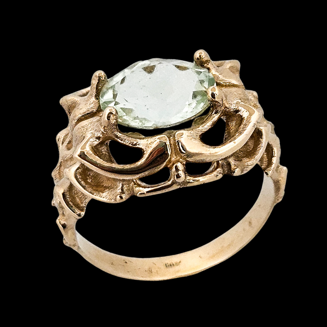Disco & Decay Gold Ring - Beryl - Inchoo Bijoux