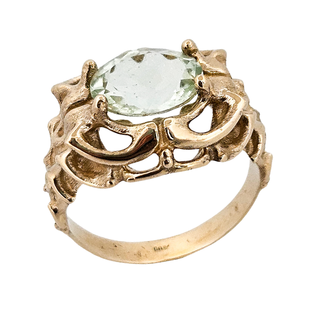 Disco & Decay Gold Ring - Beryl - Inchoo Bijoux