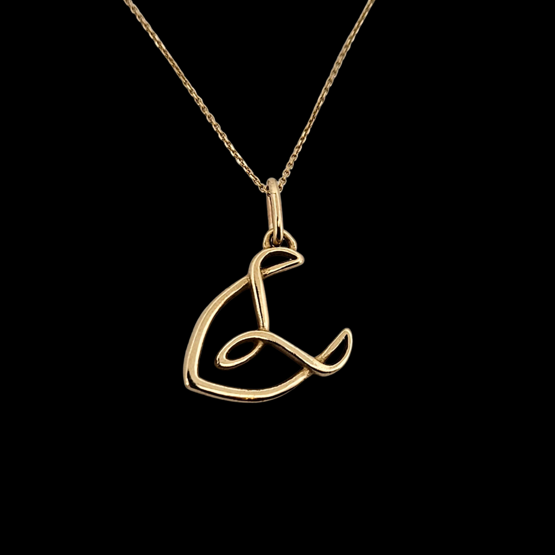 Desire Symbol Pendant - Gold Options - Inchoo Bijoux