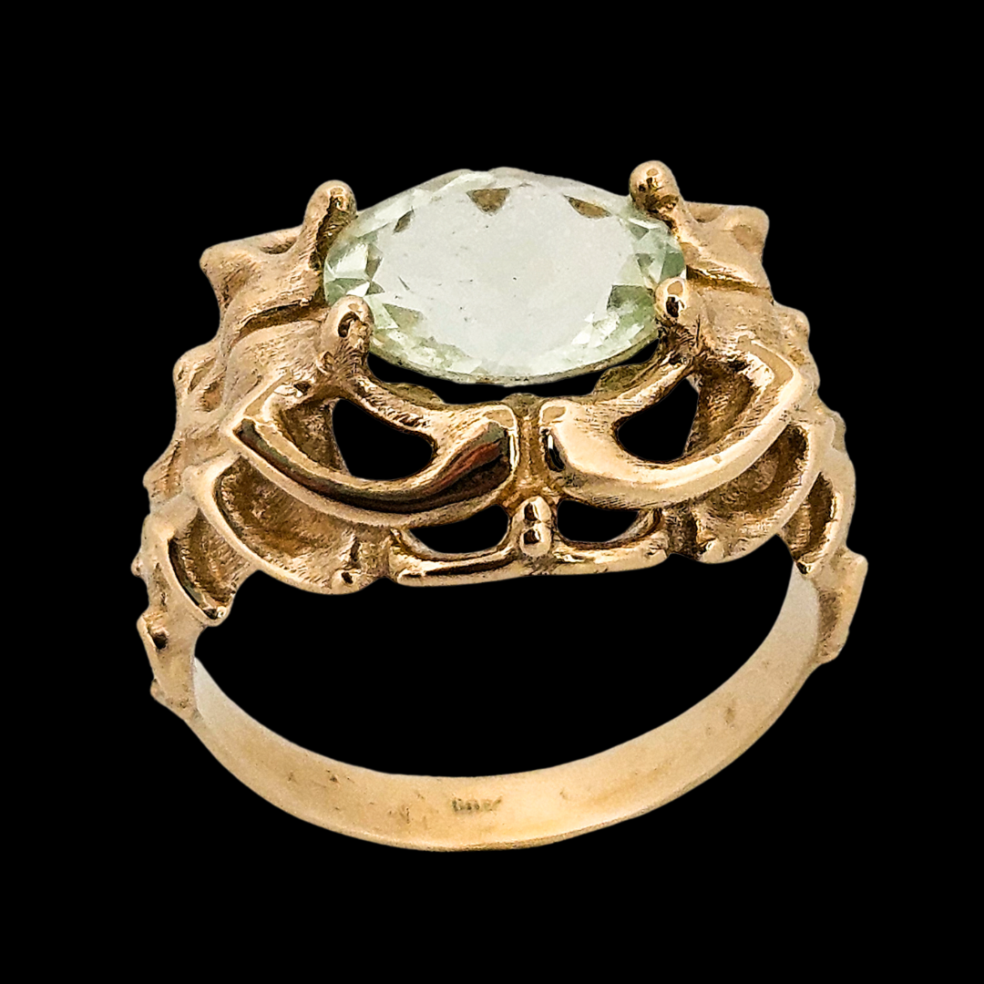 Disco & Decay Gold Ring - Beryl - Inchoo Bijoux