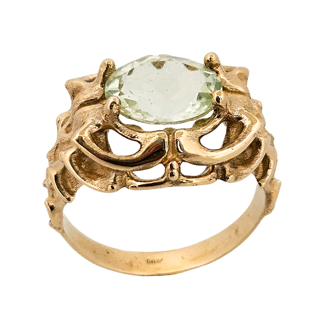 Disco & Decay Gold Ring - Beryl - Inchoo Bijoux