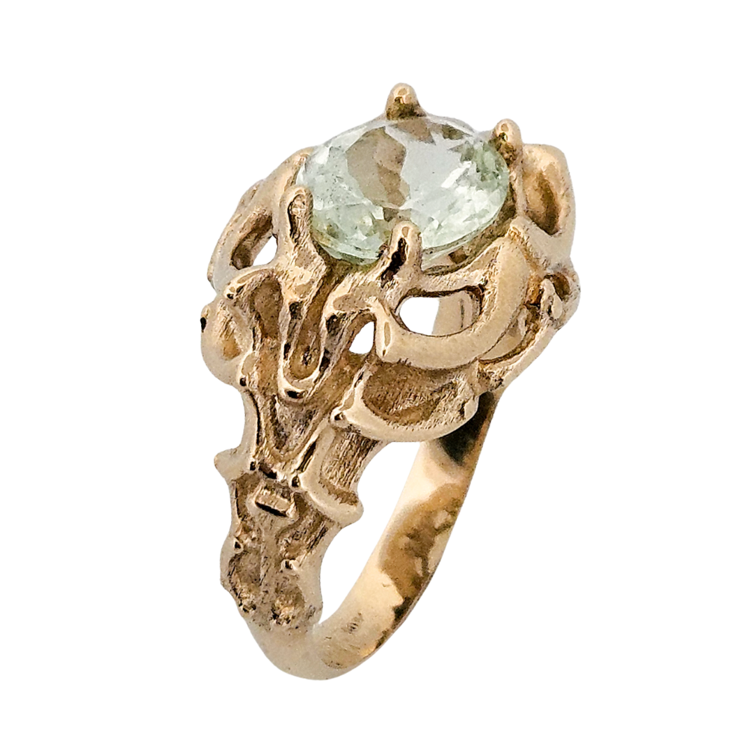 Disco & Decay Gold Ring - Beryl - Inchoo Bijoux