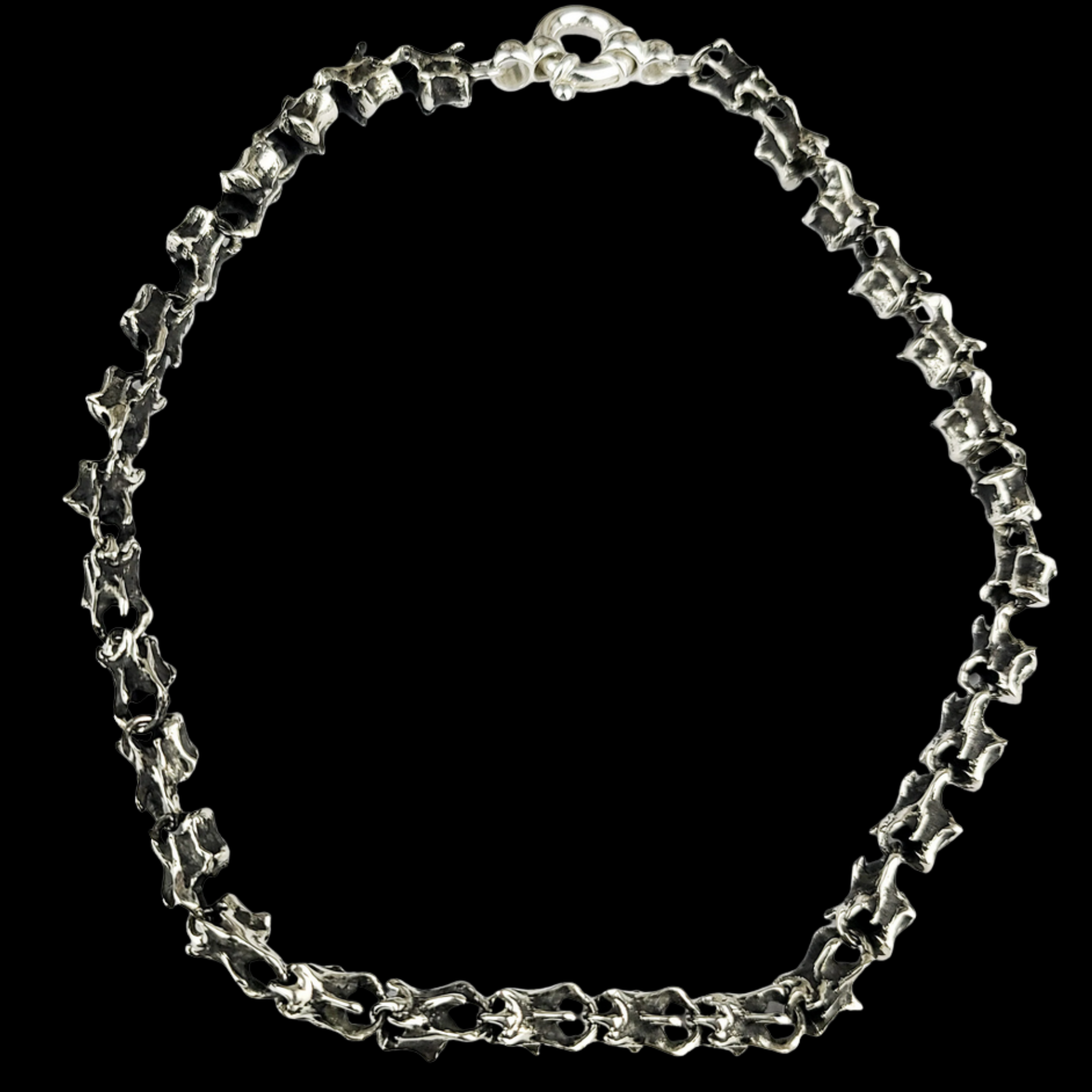 Thin Vertebrae Chain, Spine Necklace, - Inchoo Bijoux