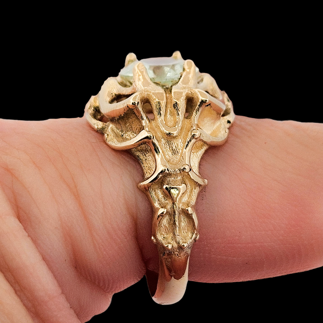 Disco & Decay Gold Ring - Beryl - Inchoo Bijoux
