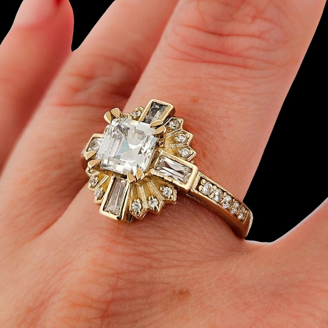 Roaring Ring - Solid Gold and Diamonds - Inchoo Bijoux