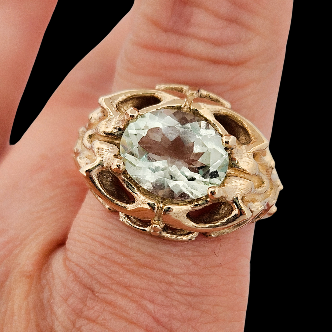 Disco & Decay Gold Ring - Beryl - Inchoo Bijoux