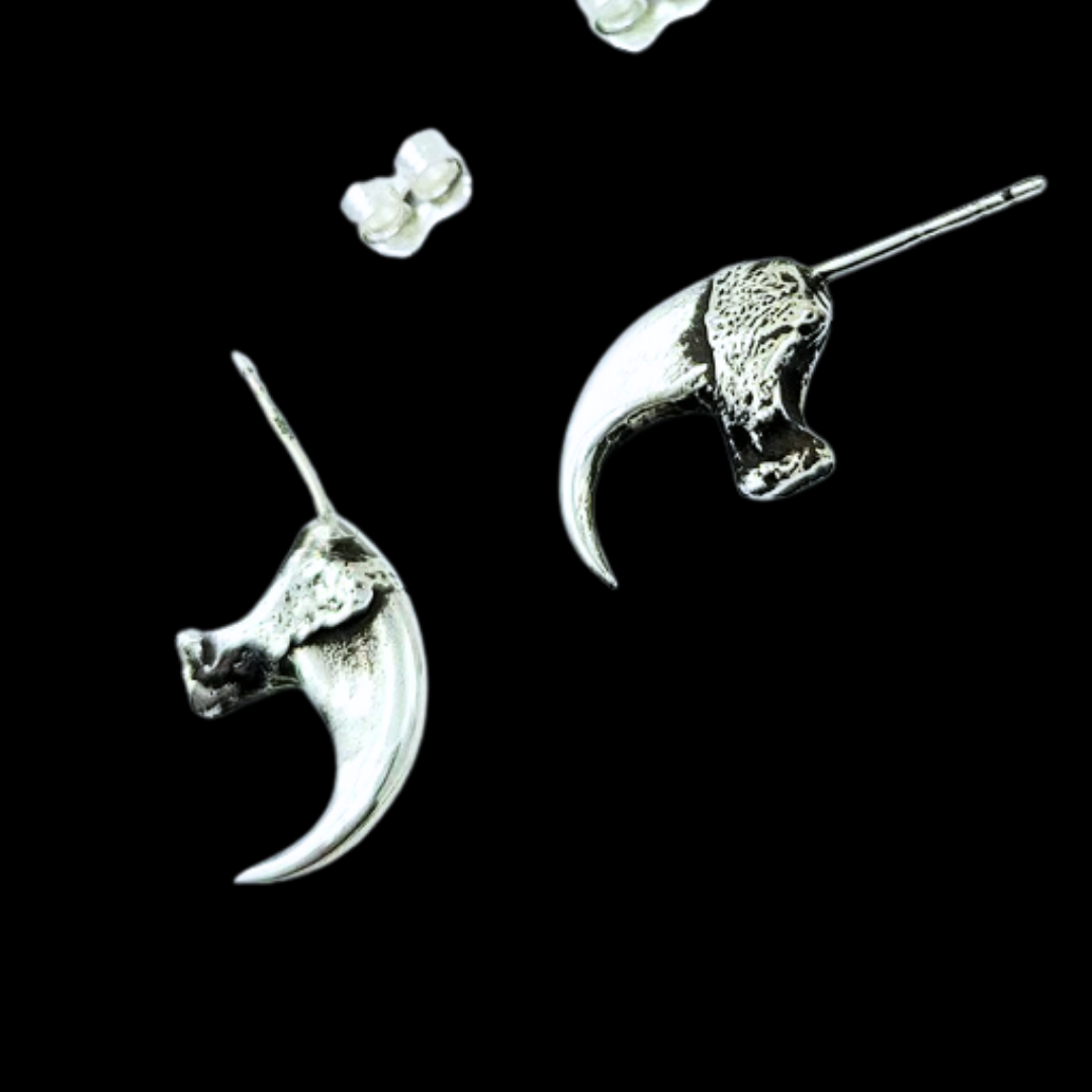 Cat Claw Stud Earrings - Inchoo Bijoux