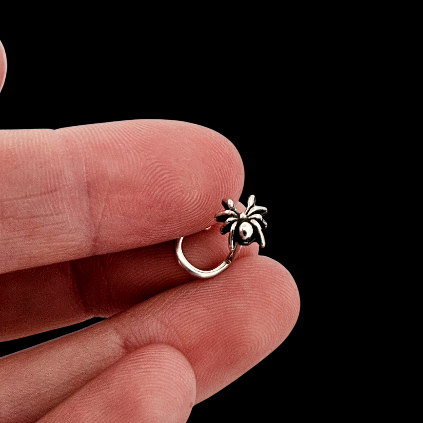 Small Spider Nose Stud - Inchoo Bijoux