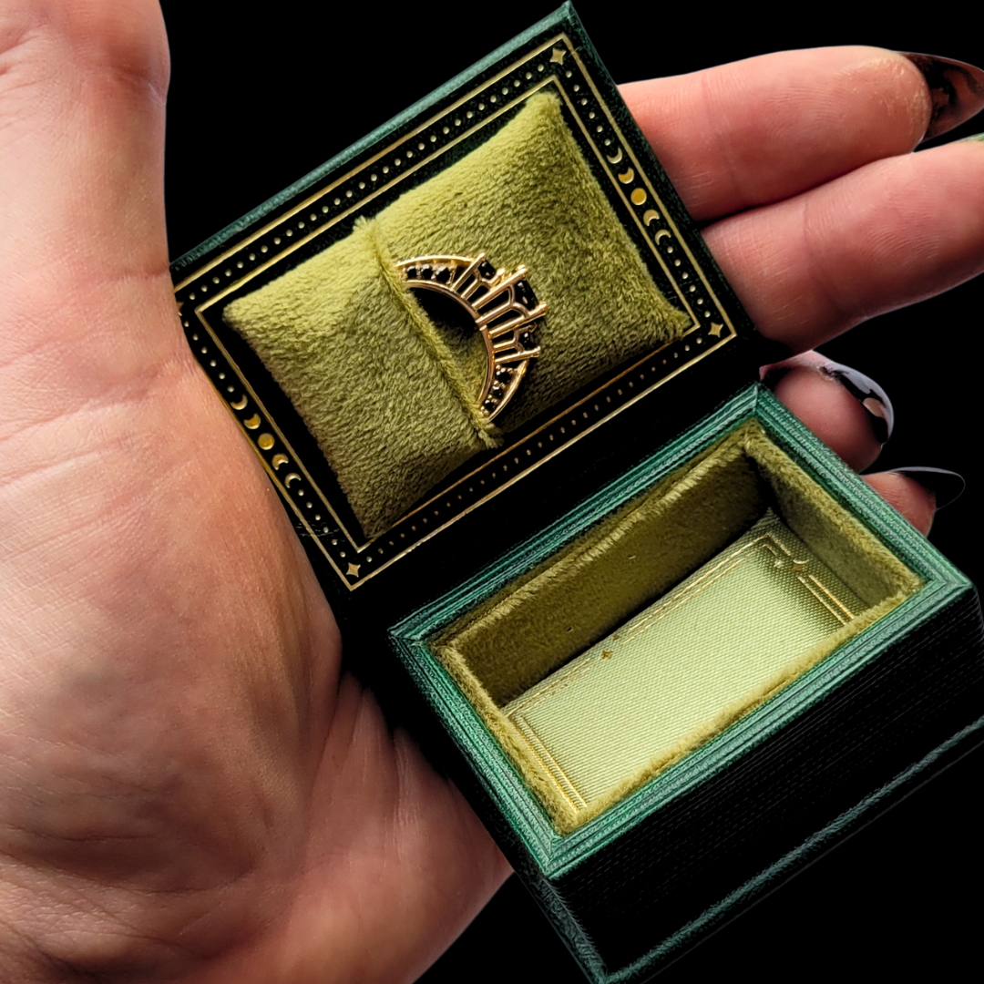 Green Book Ring Box - Inchoo Bijoux
