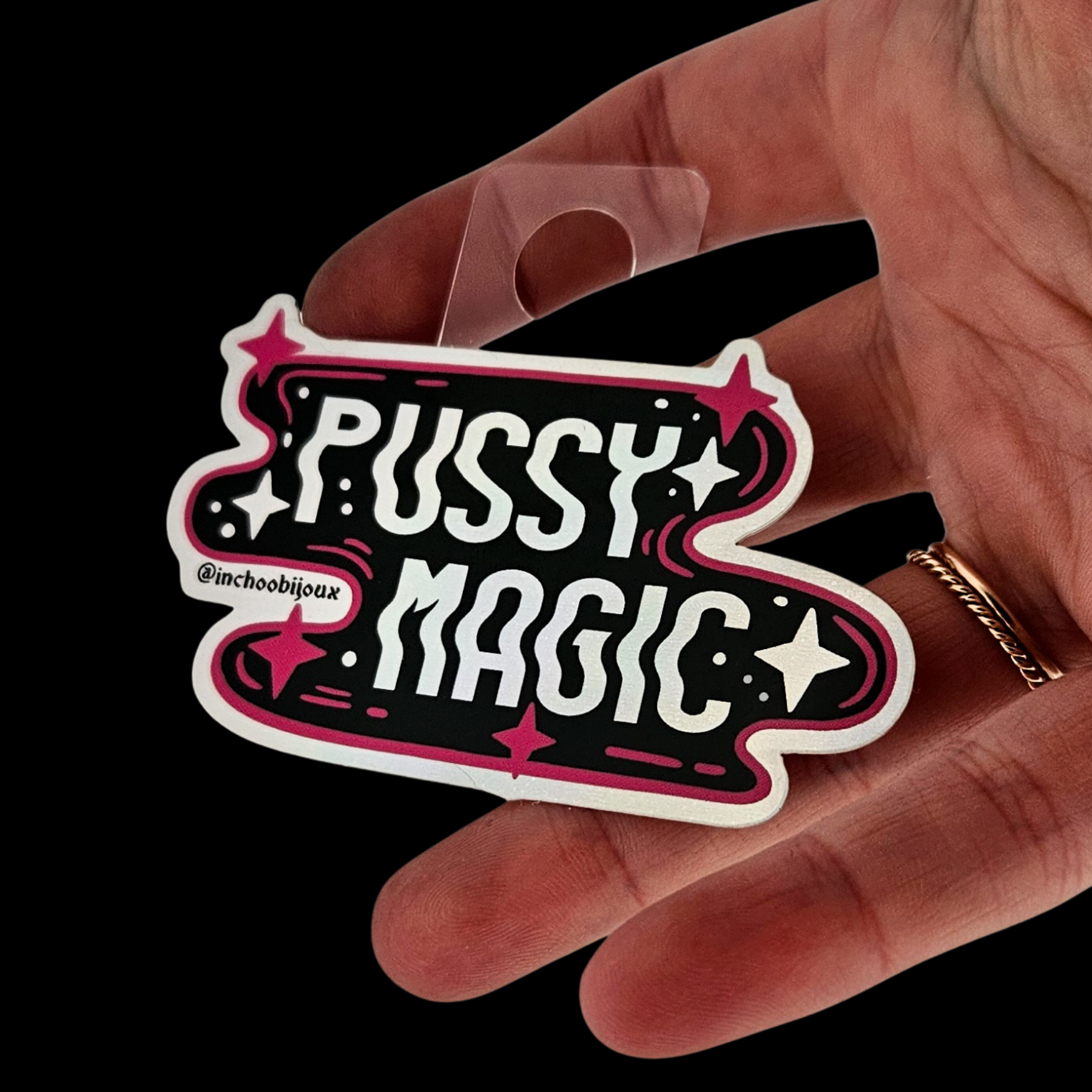 Pussy Magic Sticker - Inchoo Bijoux