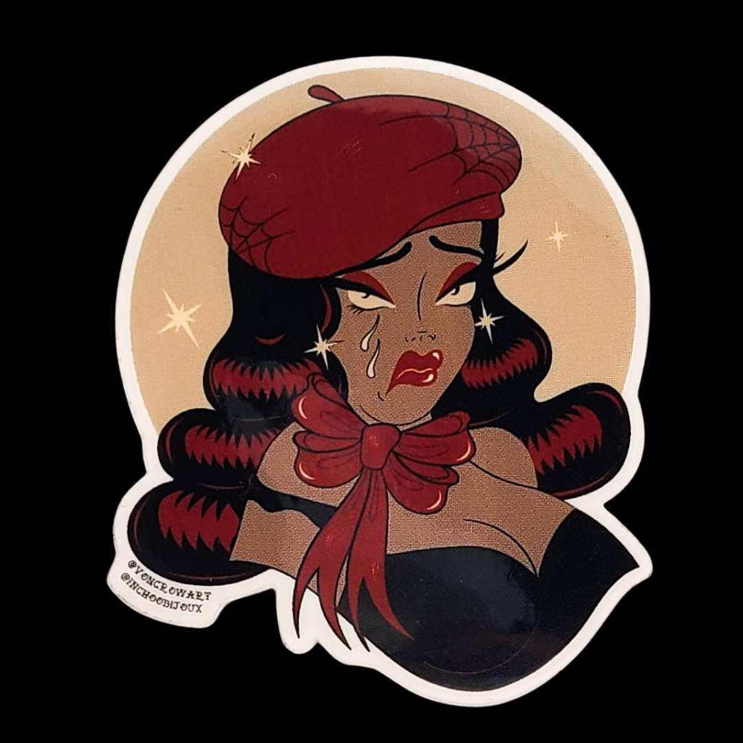 Marion Pin Up Sticker - Inchoo Bijoux
