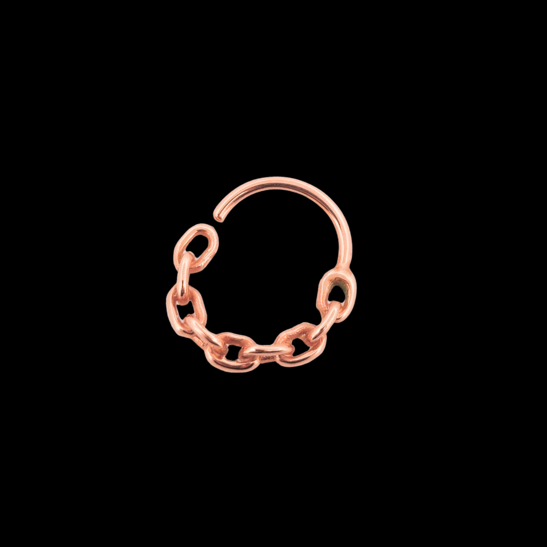 Gold Chain Septum Ring - Gold Options