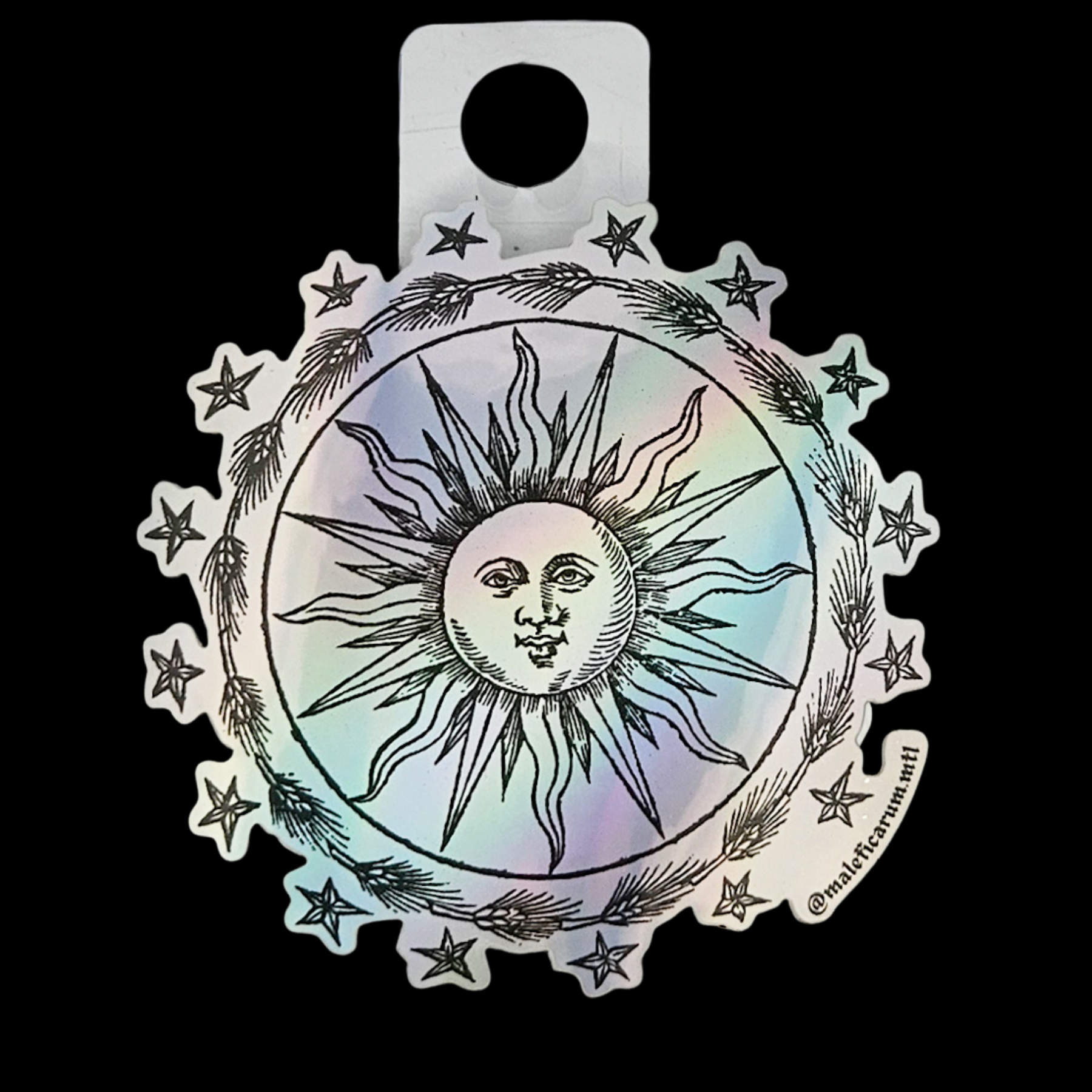 Holo Sun Sticker - Inchoo Bijoux