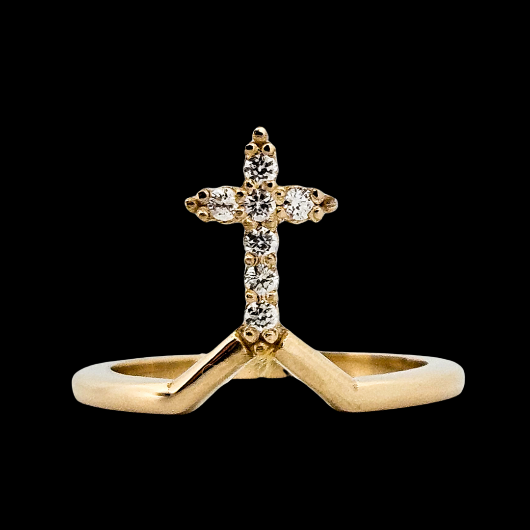 Mont-Royal Ring - Gold and Diamonds Engagement Ring - Inchoo Bijoux